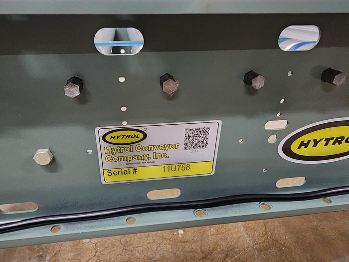 Used Hytrol 190E24 24 volt Live Roller Conveyor 24" x 9'9" (#55)