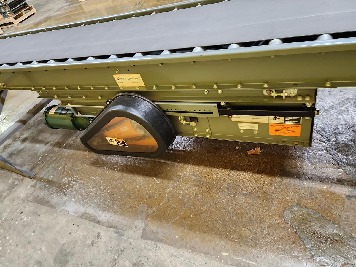 Used Intelligrated Roller Bed Belt Conveyor 24" x 24' (#246)