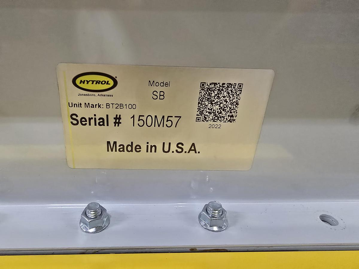 Used Hytrol Slider Bed Belt Conveyor 24" x 37' (#472)