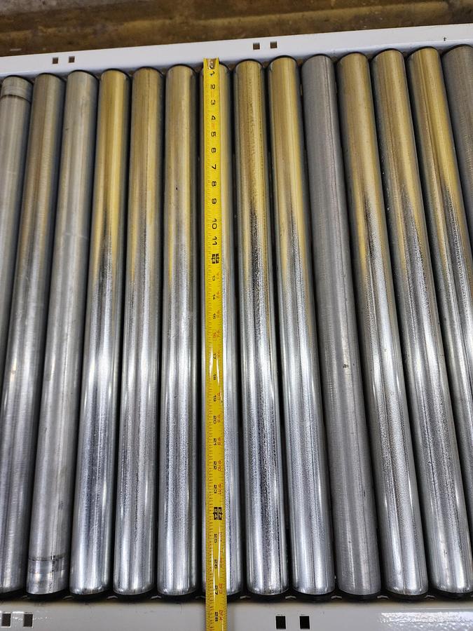 Used Intelligrated 30.5" x 18' Live Roller V-Belt Conveyor (#348)