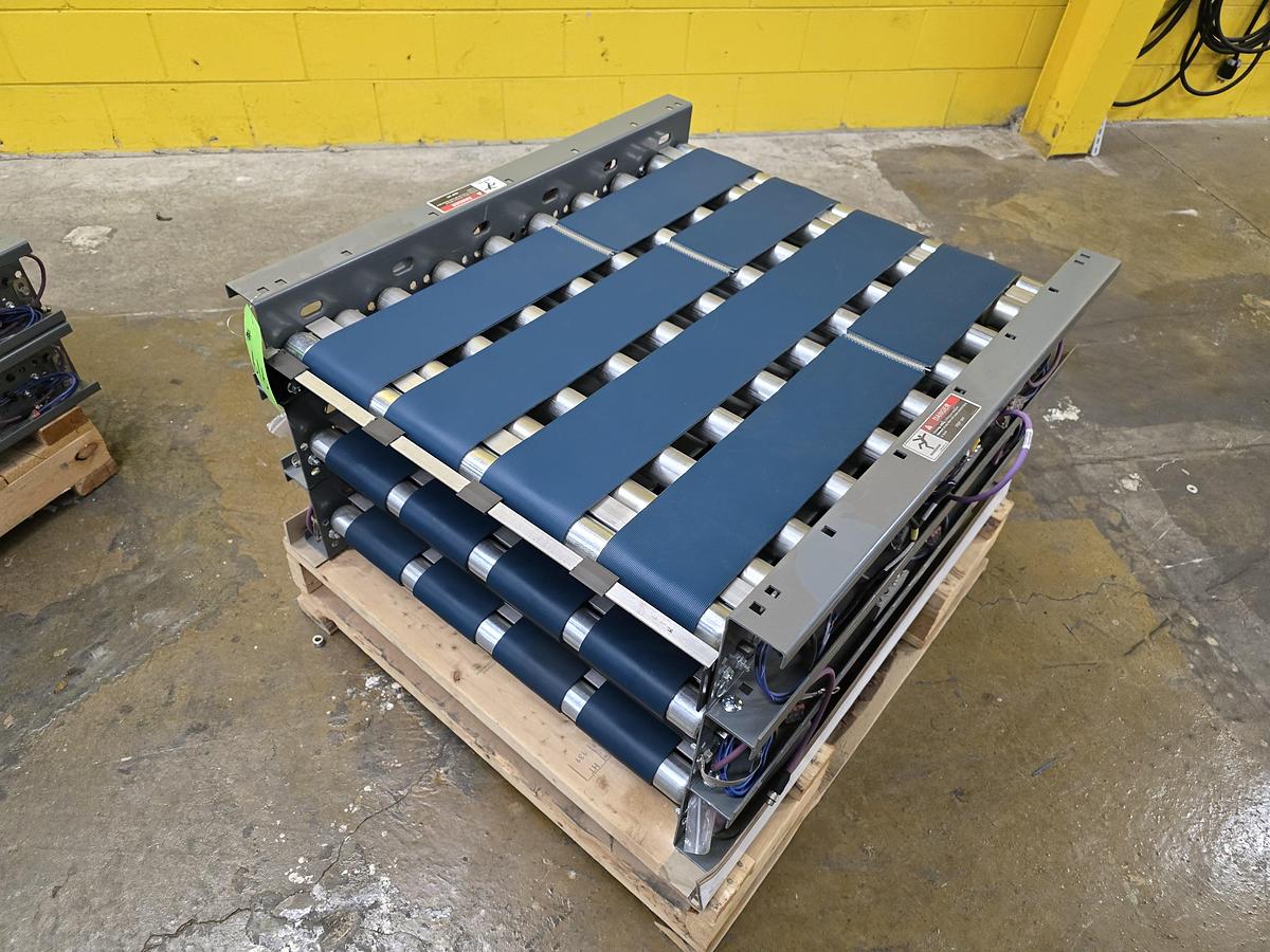 Used Intelligrated 33" x 36" MDR Belted Zero Pressure Accumulation Conveyor (#616)
