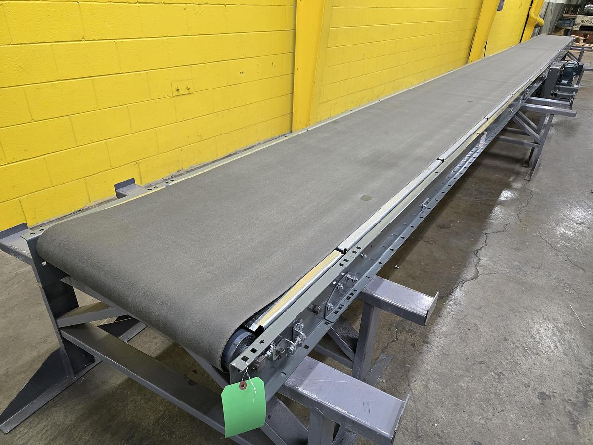 Intelligrated Slider Bed Belt Conveyor 30.5" x 39' NEW (#504)
