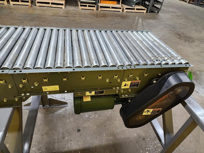 Used Intelligrated 24.5" Left Hand Powered Live Roller Spur (#36)