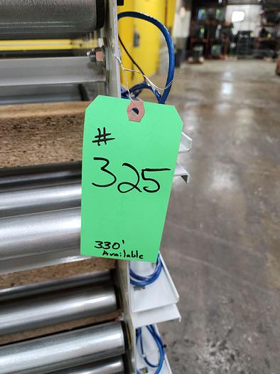 Used Itoh Denki MDR Zero Pressure Accumulation Roller Conveyor 30"bf x 10' (#325)