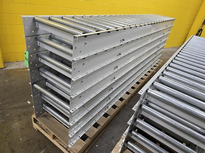 Used 2022 Intelligrated 24.5" x 154'10" Roller Bed Belt Conveyor (#340)