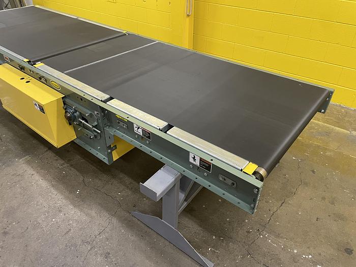 Used Hytrol GAPPER Slider Bed Belt Conveyor 42" x 12' (#153)