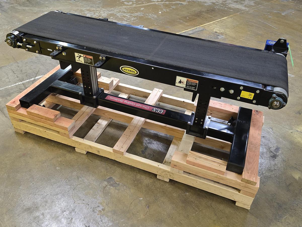 Used Hytrol TA Slider Bed Belt Conveyor 20" x 6' (#531)