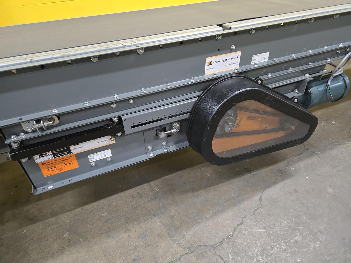 Used Intelligrated Slider Bed Belt Conveyor 24" x 24' (#486)