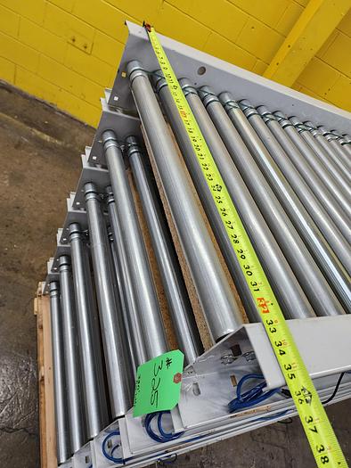 Used Itoh Denki MDR Zero Pressure Accumulation Roller Conveyor 30"bf x 10' (#325)