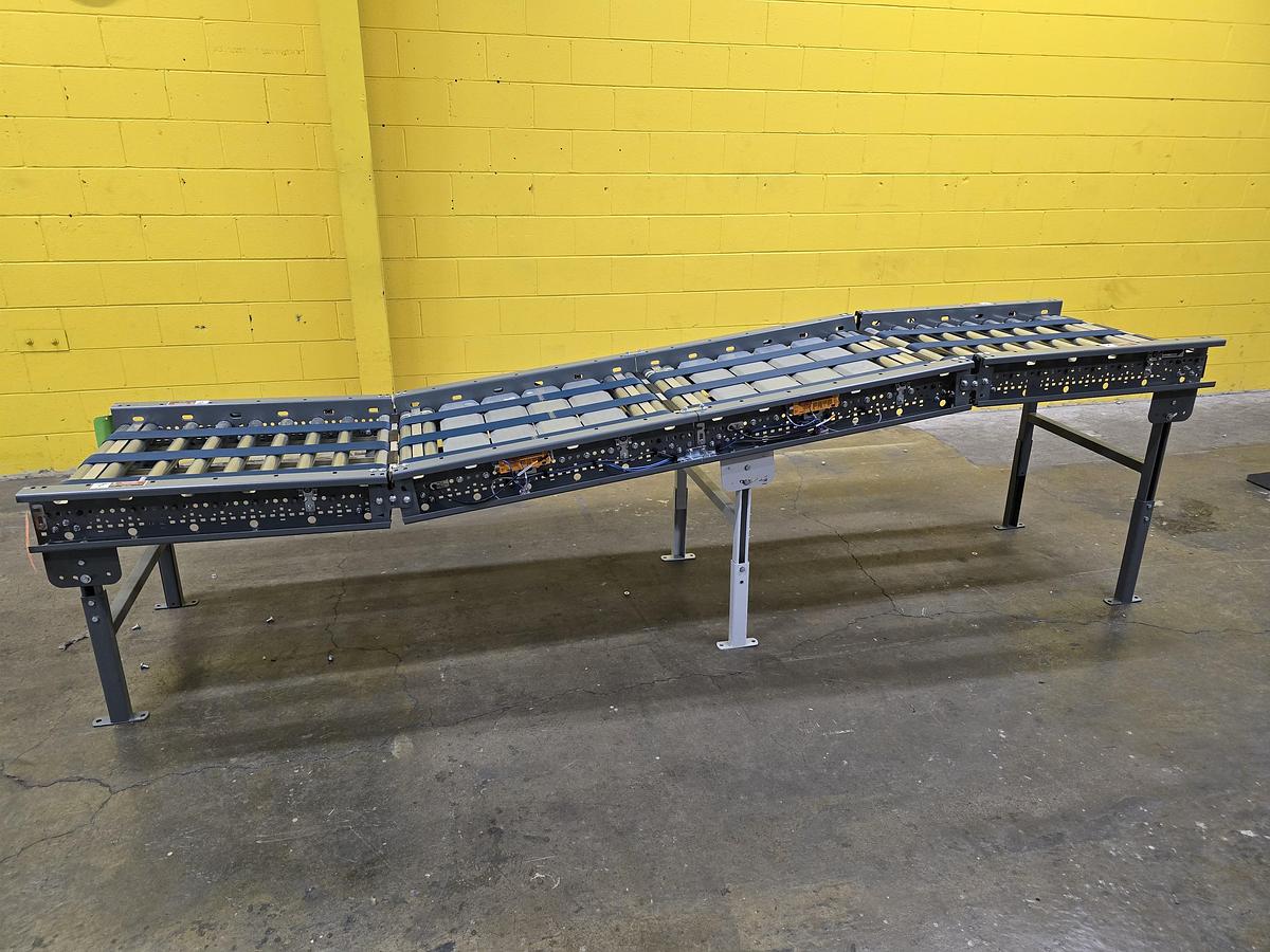Intelligrated 33" x 12' MDR Belted Zero Pressure Decline Conveyor (#623)