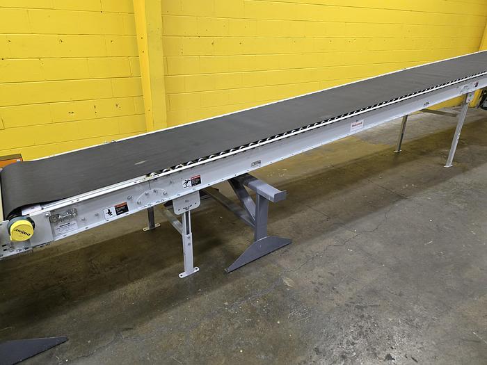 Used Intelligrated Roller Bed Incline / Decline Belt Conveyor 30.5" x 45'5" (#358)