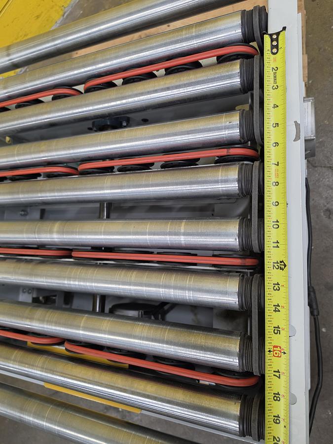 Used Hytrol 190E24EZ 24 volt 90 Degree Pop Up Divert Transfer Conveyor (#696)