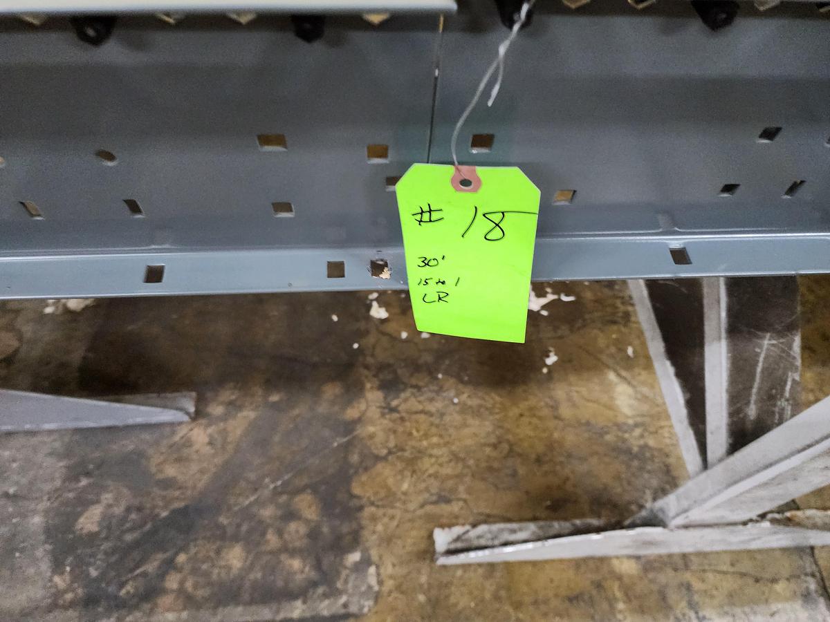 Intelligrated IntelliQ 36.5"w x 30' Live Roller Conveyor (528)