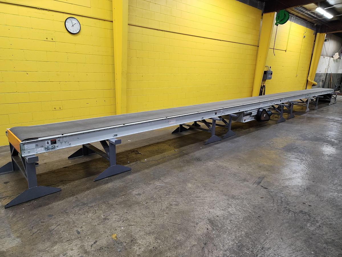 Used Intelligrated Slider Bed Belt Conveyor 24.5" x 24' (#548)