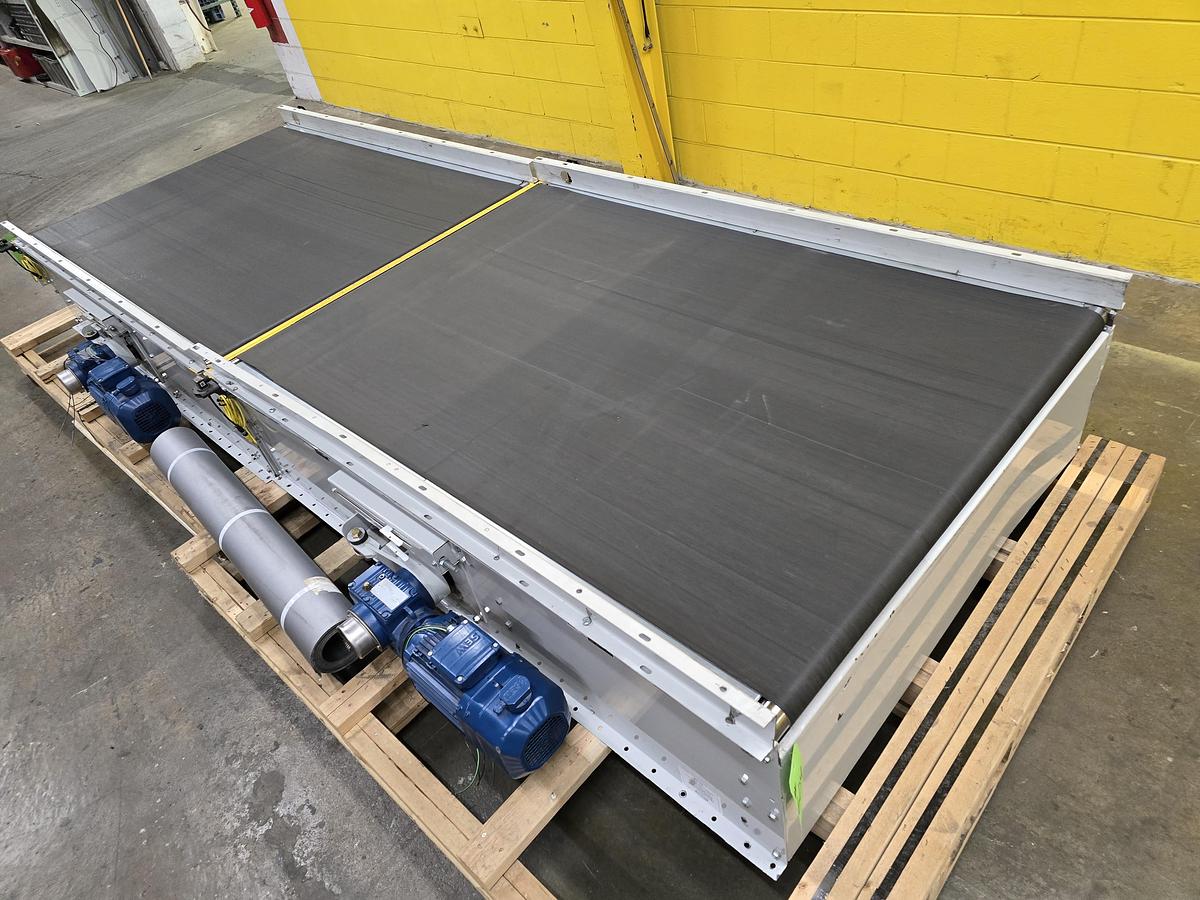 Used 2022 Hytrol 2 Stage GAPPER Slider Bed Belt Conveyor 54" x 12'6" (#604)