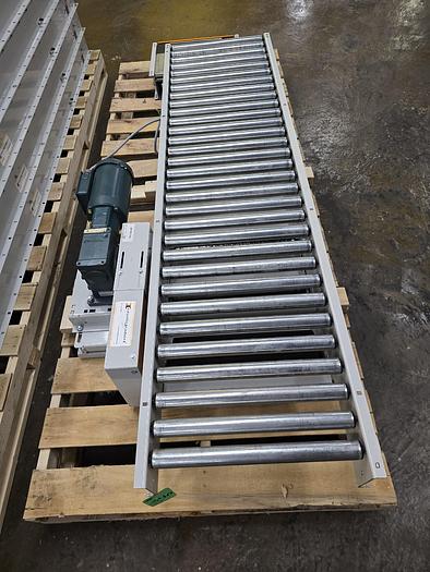 Used 2022 Intelligrated 24.5" x 154'10" Roller Bed Belt Conveyor (#340)