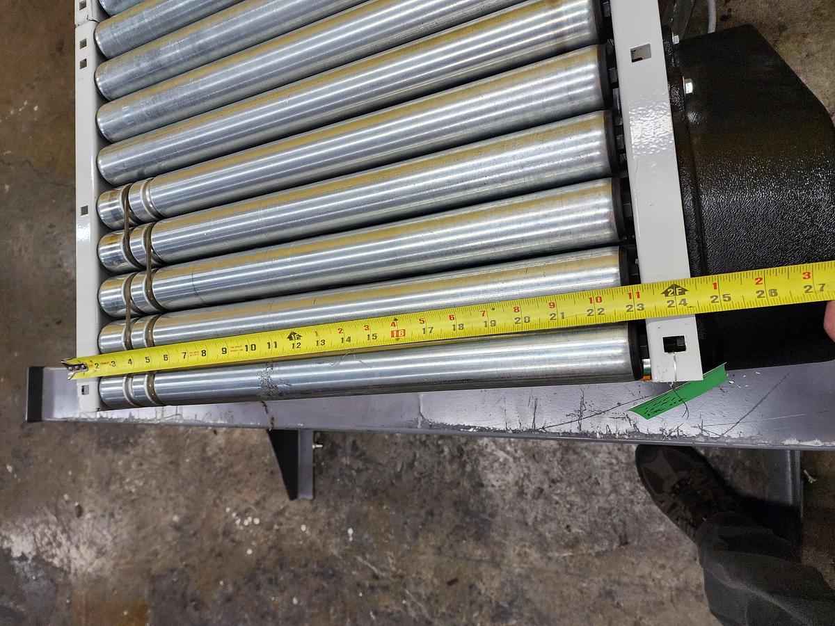 2023 Intelligrated 24.5" x 180 Degree Curve Roller V Belt Conveyor (#380)