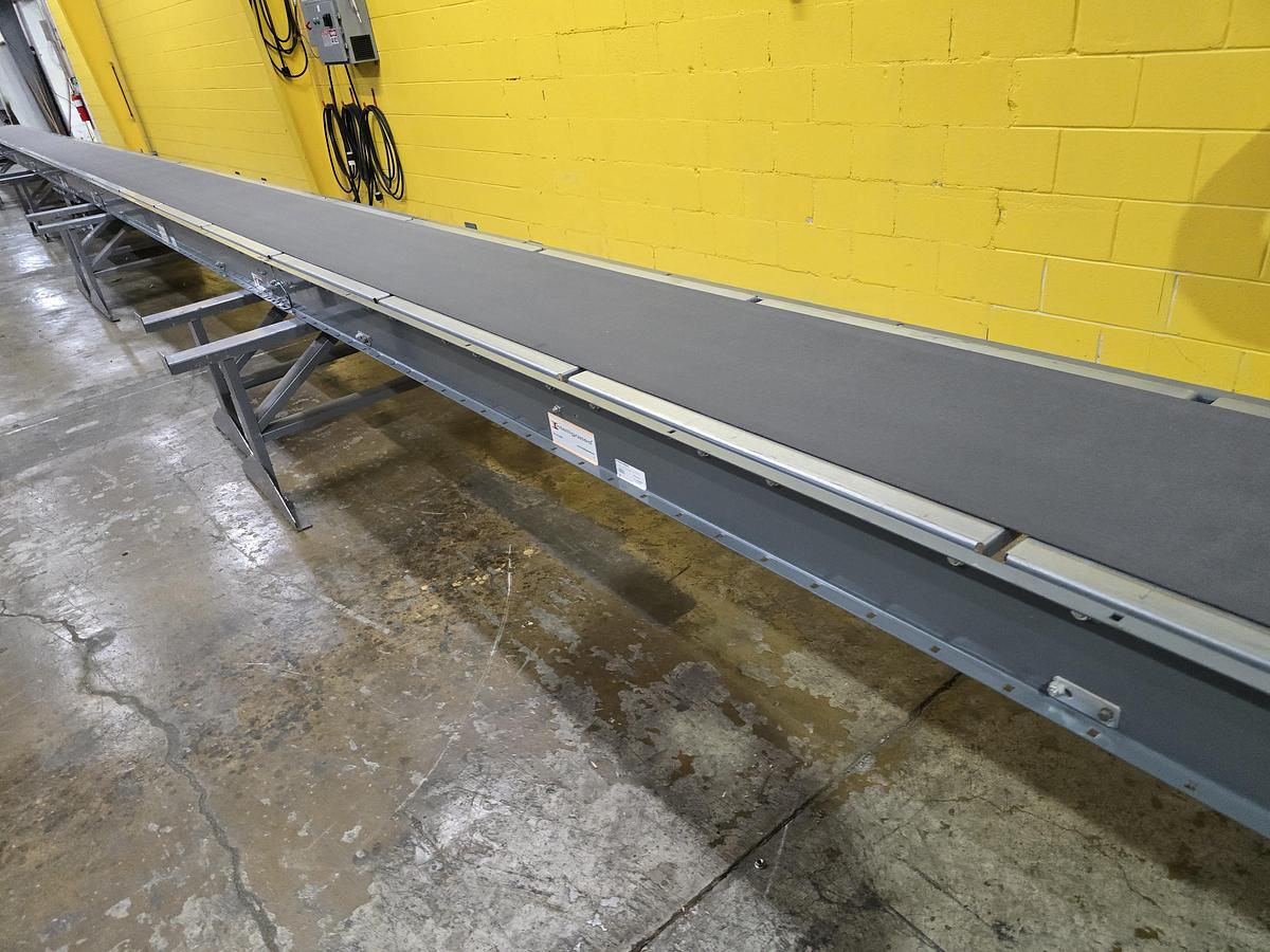 Used Intelligrated Slider Bed Belt Conveyor 24.5" x 63' (#485)