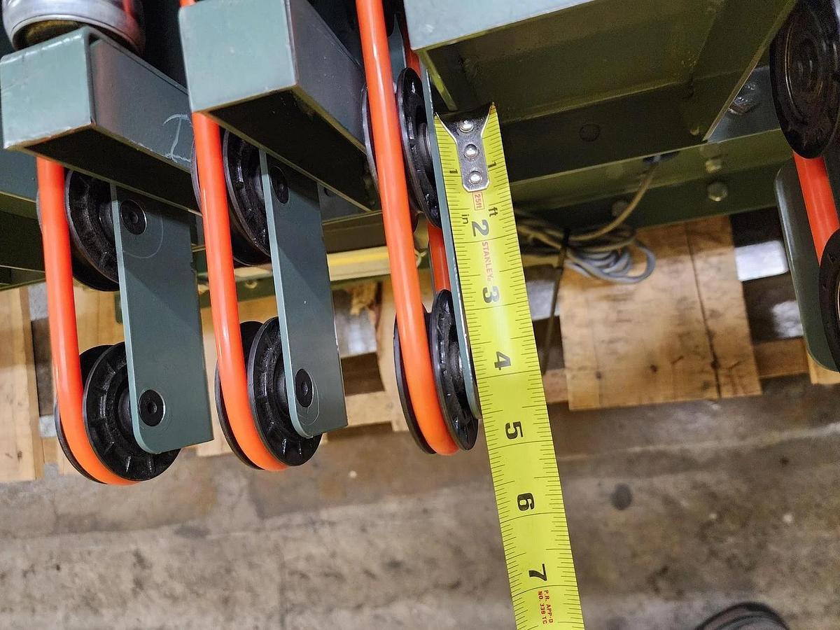 Used Hytrol 190E24EZ 24 volt 90 Degree Pop Up Divert Transfer Conveyor (#226)