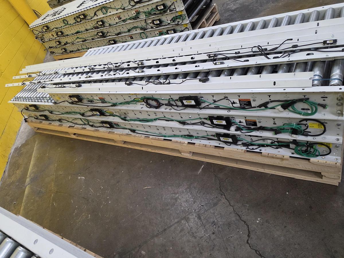 Used Hytrol 190E24EZ E24 Zero Pressure Roller Conveyor 30" x 32' (#684)