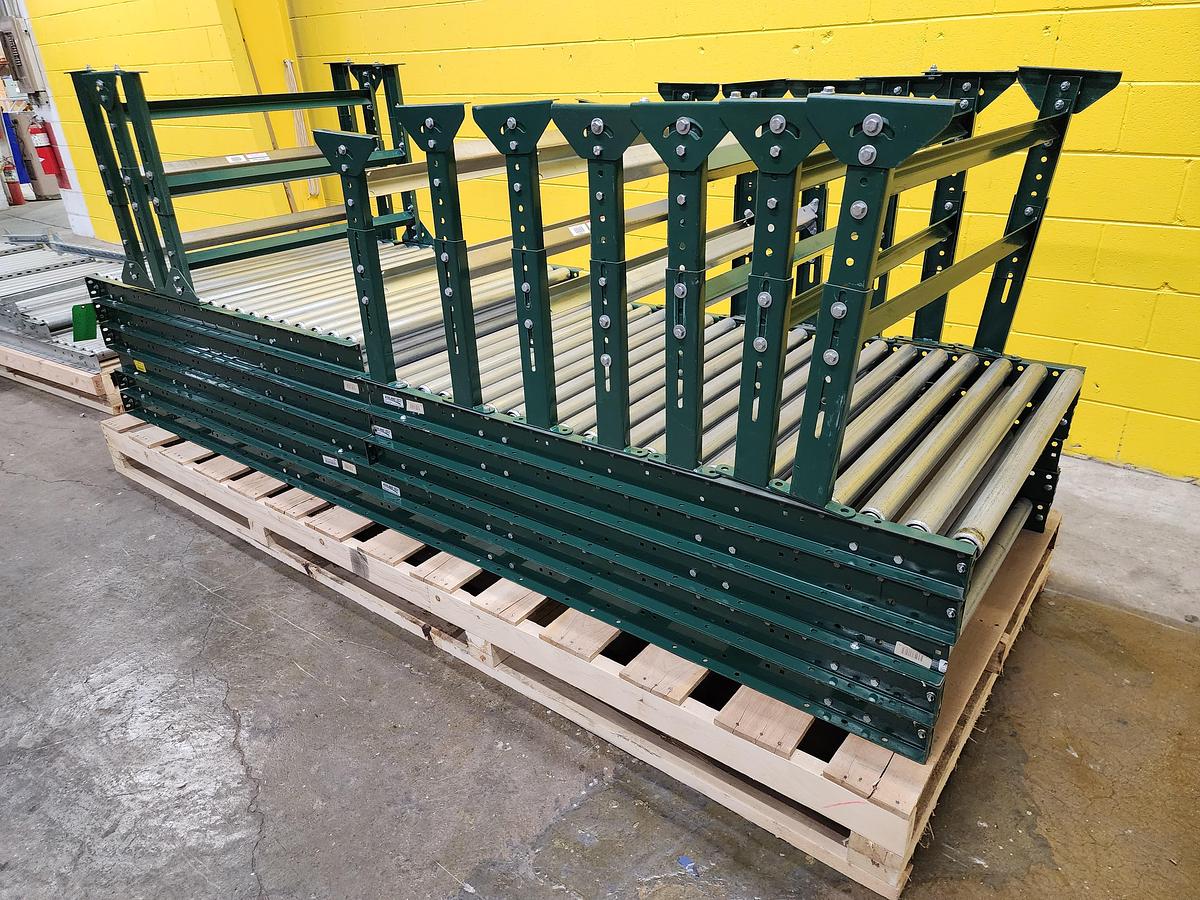 Used 36.5" x 18'9" Gravity Roller Conveyor (#86)