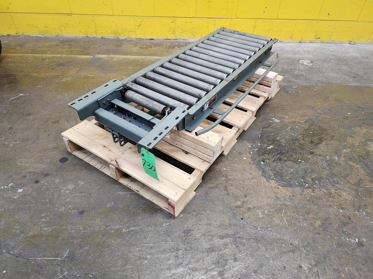 Used Hytrol 18" Lift Gate Conveyor (#730)
