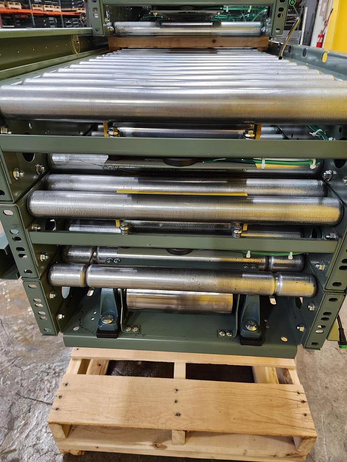 Used Hytrol ABEZ Zero Pressure Accumulation Roller Conveyor 24" x 37'6" (#190)