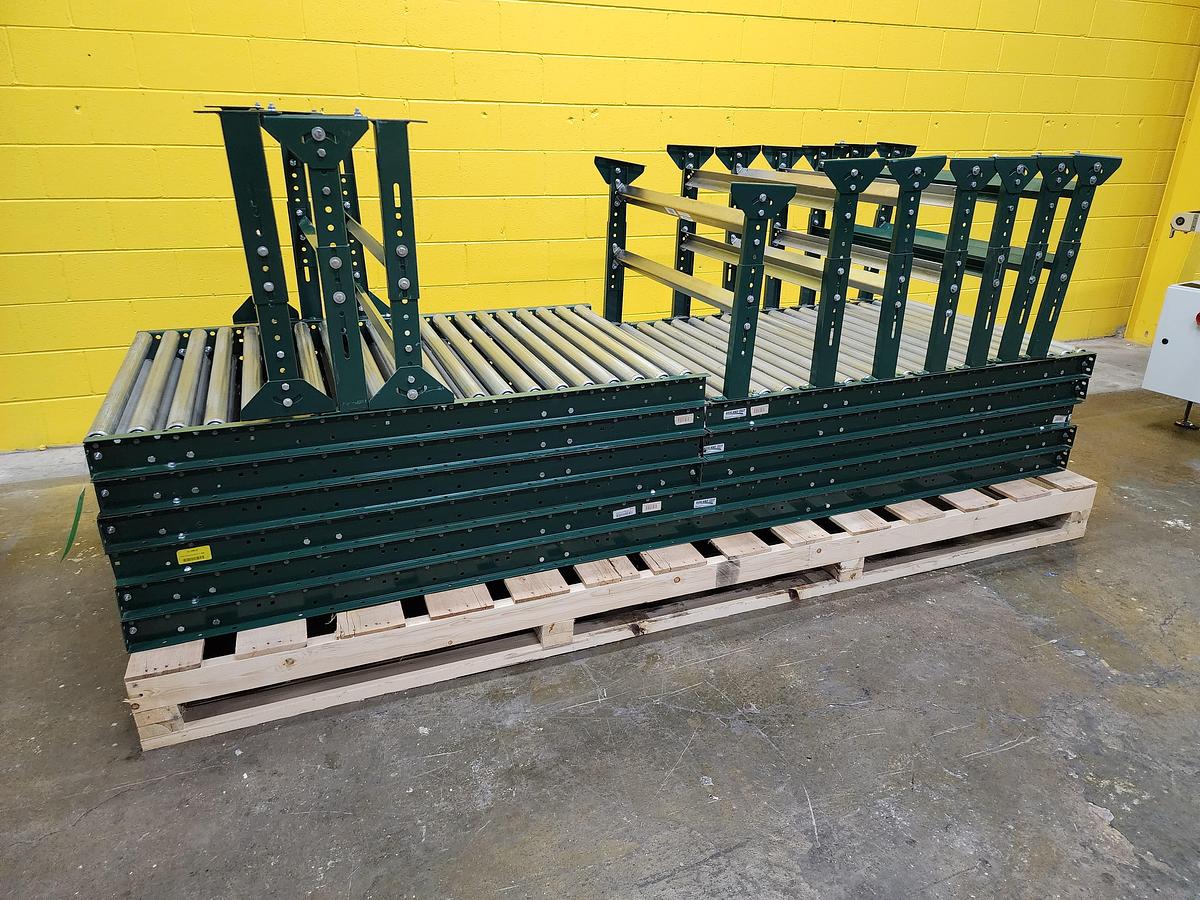 Used 36.5" x 18'9" Gravity Roller Conveyor (#86)