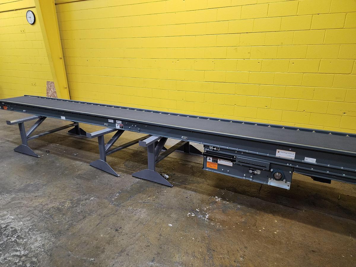 Used Intelligrated Roller Bed Belt Conveyor 24" x 24' (#246)
