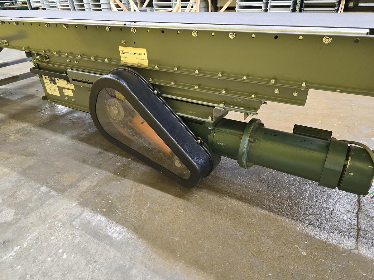 Used Intelligrated Slider Bed Belt Conveyor 24.5" x 63' (#485)