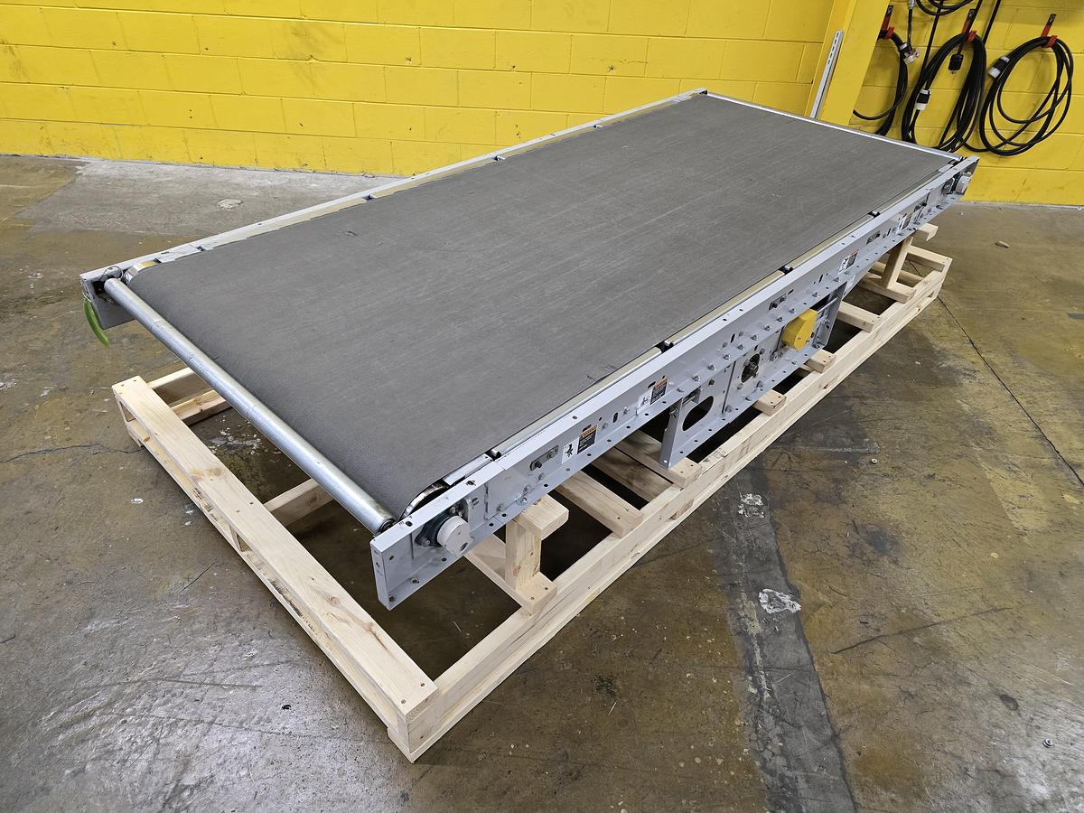 Used Hytrol Slider Bed Belt Conveyor 54" x 10' (#606)