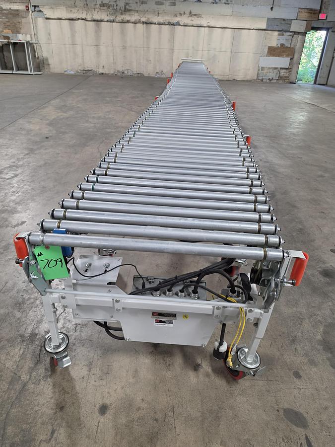 Used Roach Flexible Conveyor 30"x40' Zero pressure Accumulation (#709)
