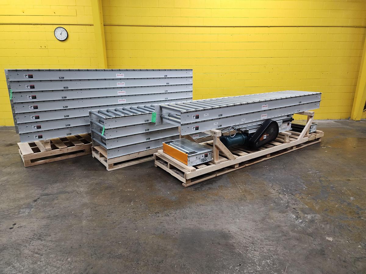 Used 2023 Intelligrated Roller Bed Belt Conveyor 30.5" x 159' (#356)