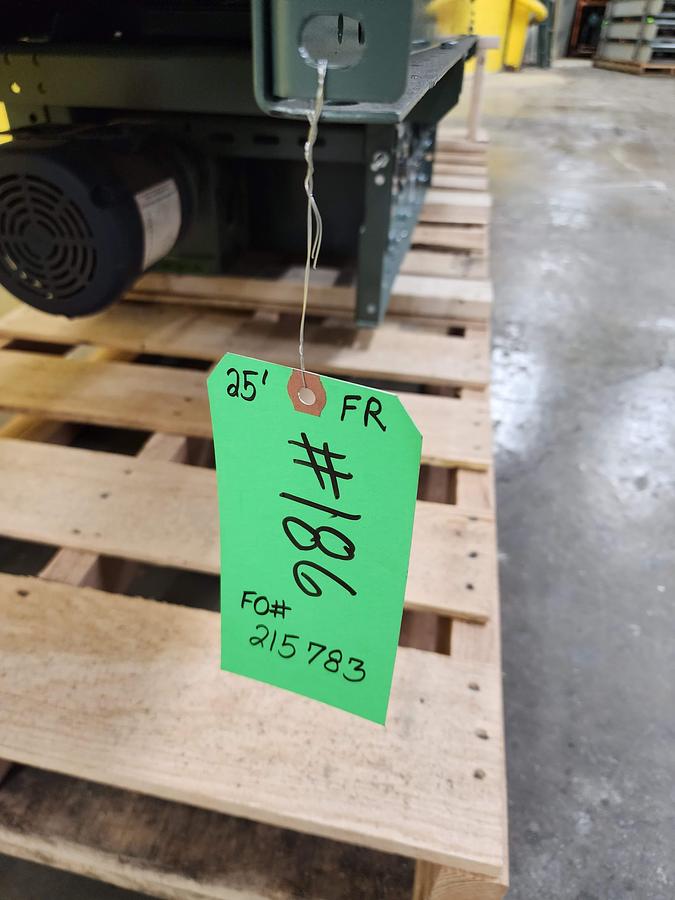 Used Hytrol ABEZ Zero Pressure Accumulation Roller Conveyor 24" x 25' (#186)
