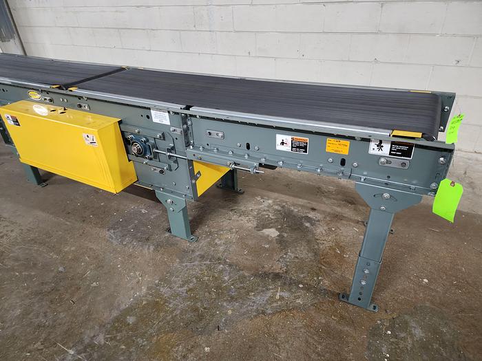 Used Hytrol Gapper Belt Conveyor 24" x 12' (#28)