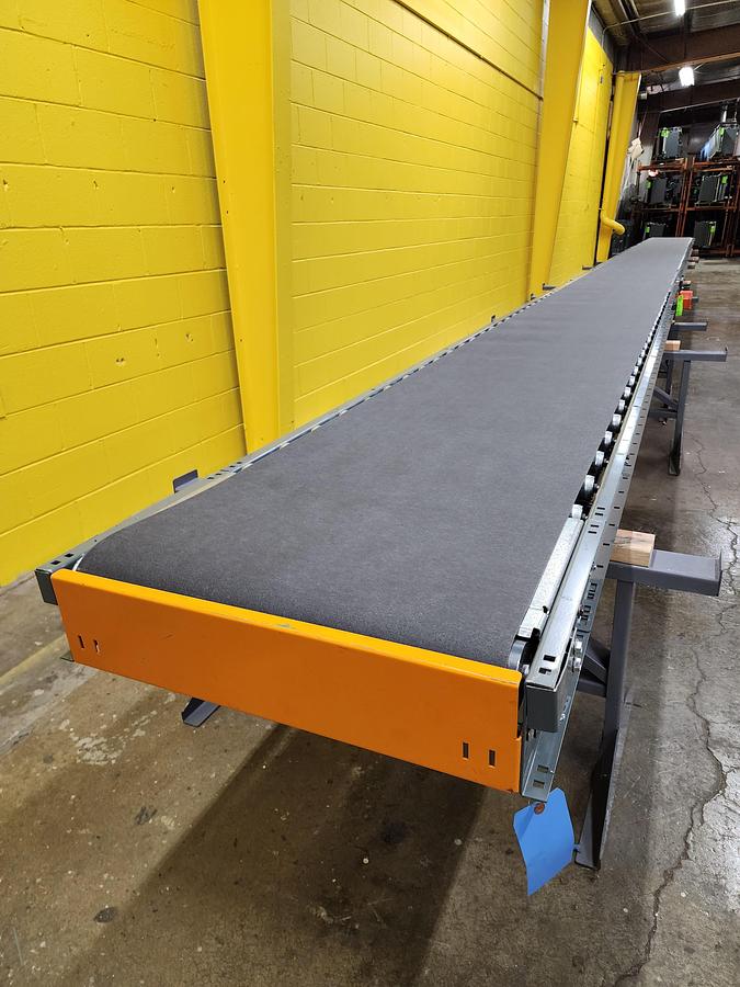 Intelligrated Slider Bed Belt Conveyor 30.5" x 93' NEW (#40)