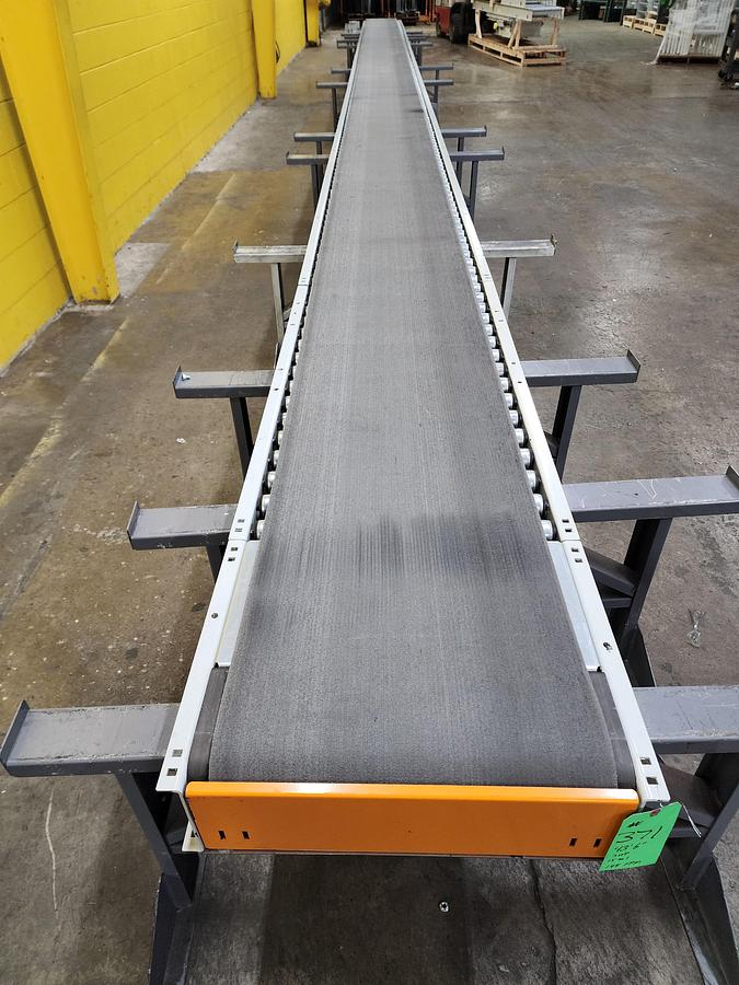 Used 2023 Intelligrated Roller Bed Belt Conveyor 24.5" x 159' (#371)