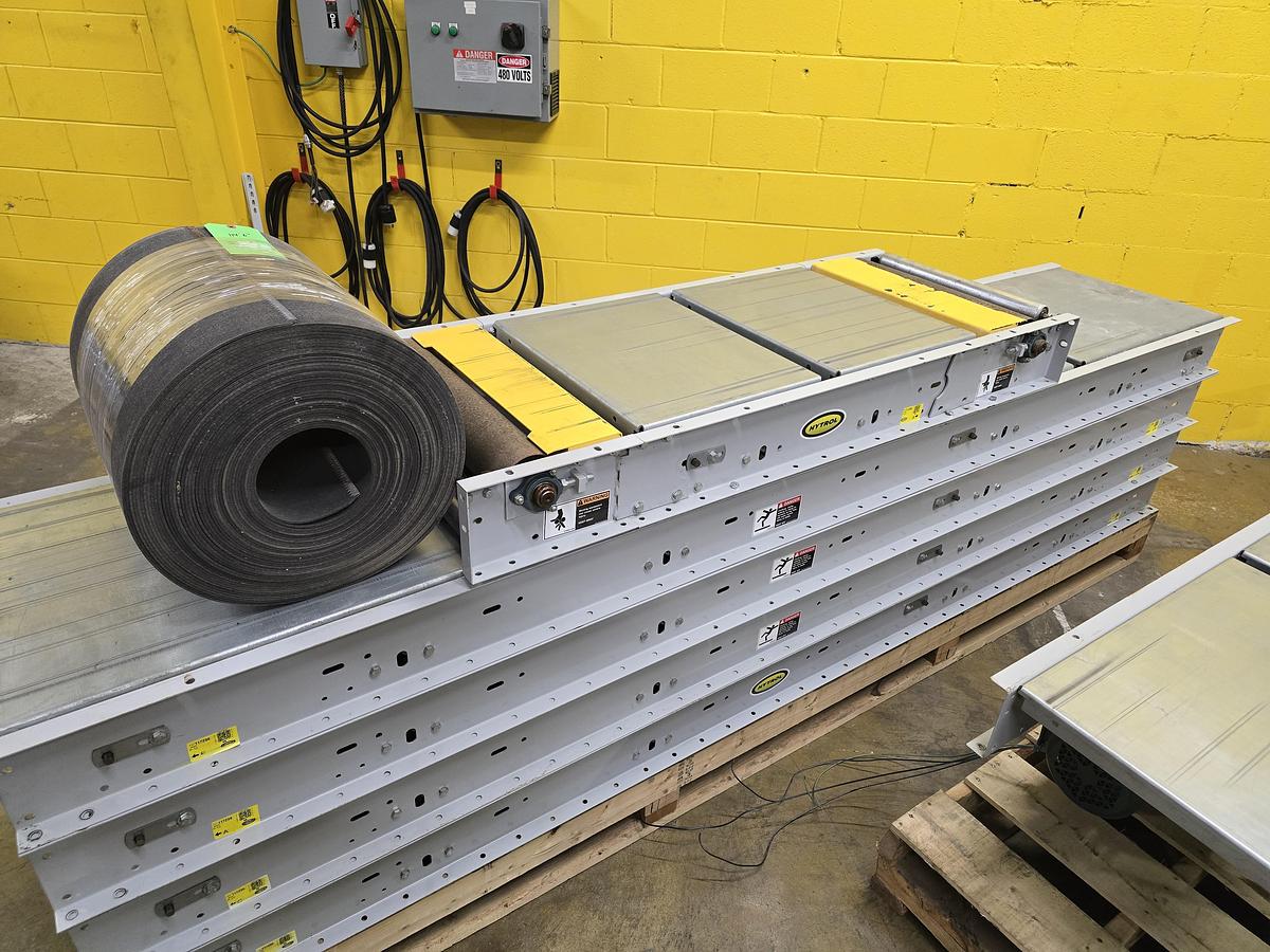 Used Hytrol Slider Bed Belt Conveyor 24" x 55' (#632)