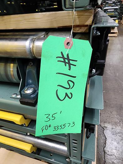 Used Hytrol ABEZ Zero Pressure Accumulation Roller Conveyor 24" x 70' (#98)