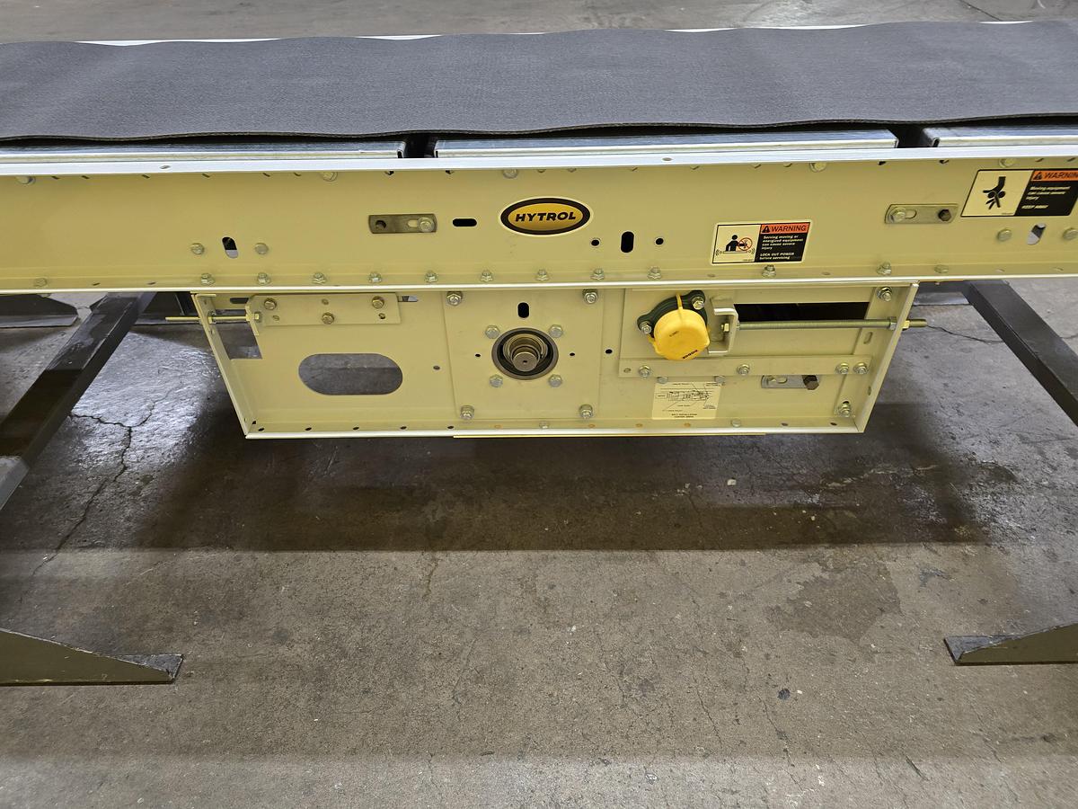Used Hytrol Slider Bed Belt Conveyor 24" x 14' (#473)
