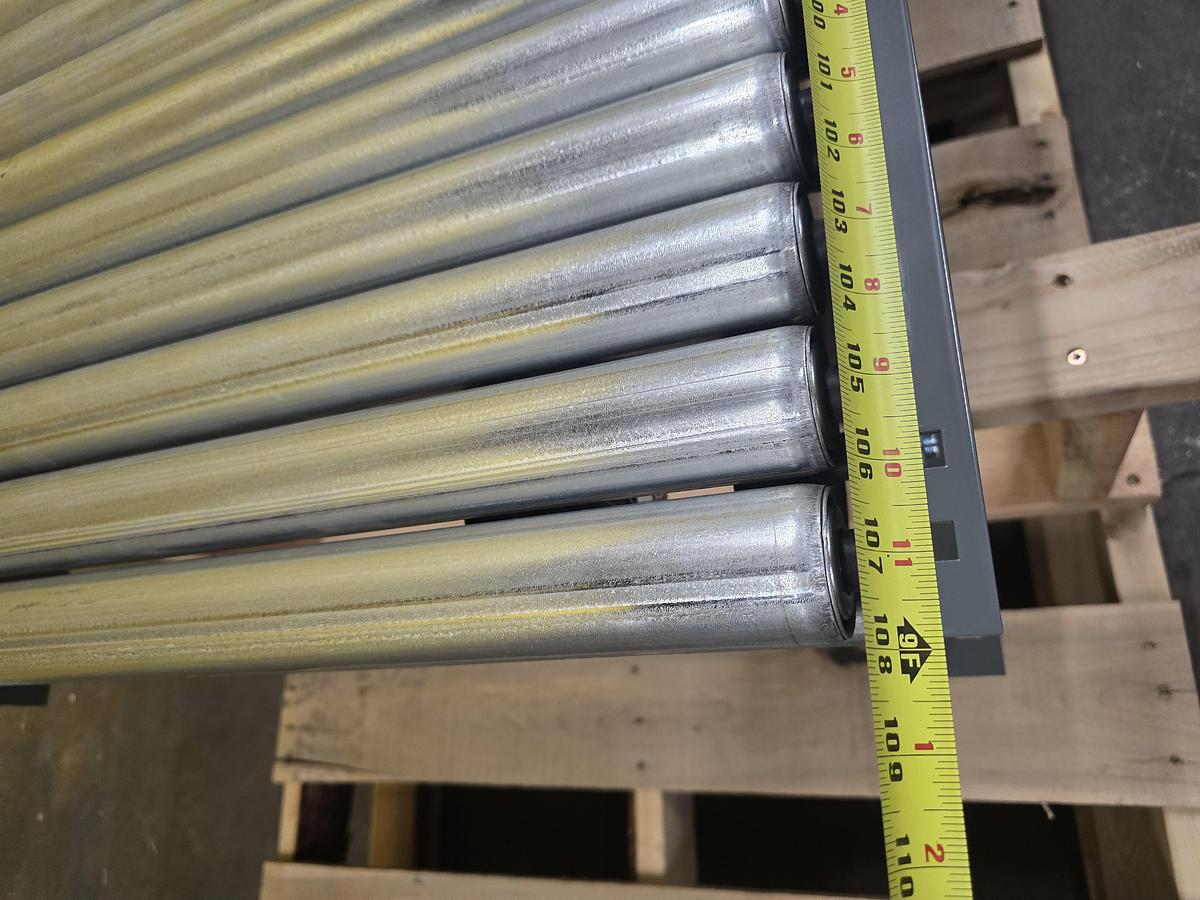 2018 Intelligrated 30.5"w x 9' Live Roller V-Belt Conveyor (526)