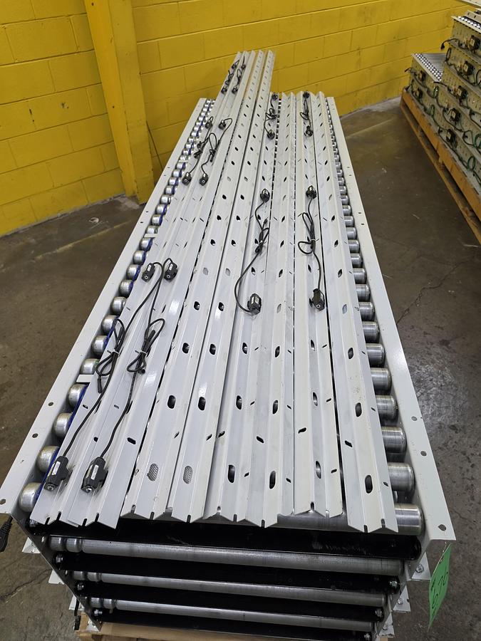 Used Hytrol 190E24EZ E24 Zero Pressure Roller Conveyor 30" x 40' (#