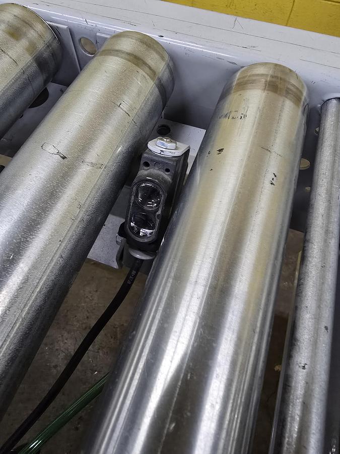 Used Hytrol ABEZ Zero Pressure Accumulation Roller Conveyor 54" x 99' (#598)