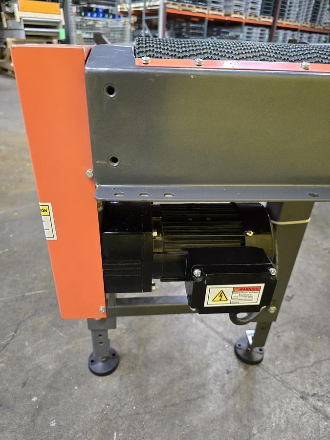 Used Signode Slider Bed Belt Conveyor 12" x 5' (#542)