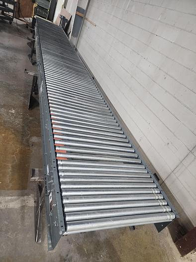 2018 Intelligrated 36.5"w x 24' Live Roller Roller Conveyor (15)