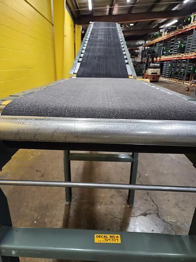 Used Hytrol RBI Roller Bed Incline Decline Belt Conveyor 24" x 16'6" (#137)
