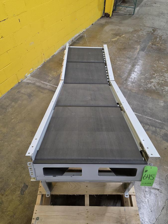 Used Hytrol BZDE24EZ Zero Pressure Roller Decline Conveyor 31.25" x 9'