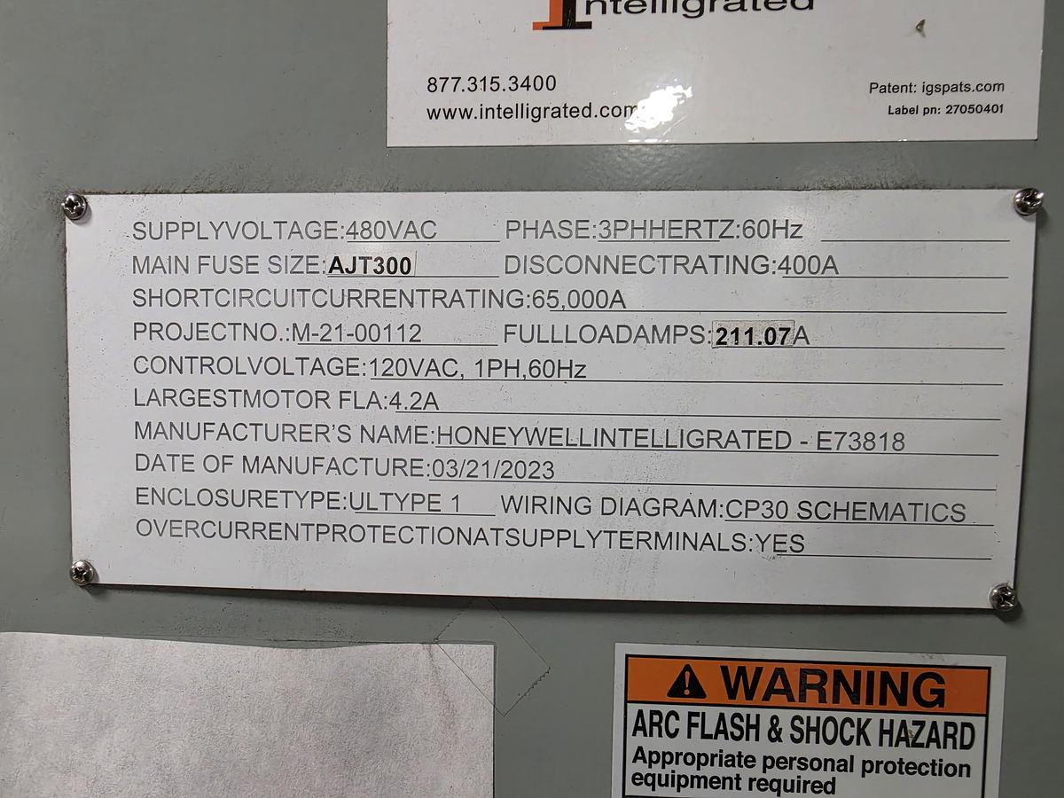 Used Hoffman 300 AMP 3 Door Electrical Panel (#716)