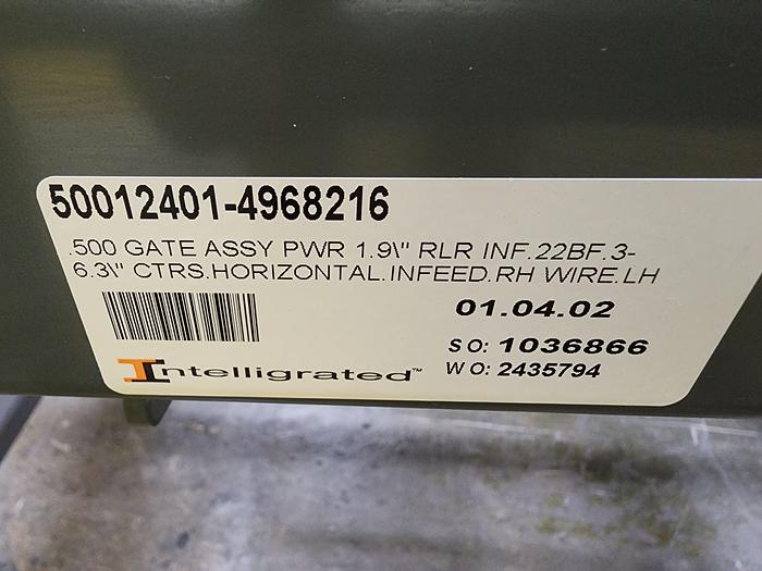 Intelligrated 24 volt Powered Conveyor Gate Pass through 24.5" NEW (#84) MANY AVAIL