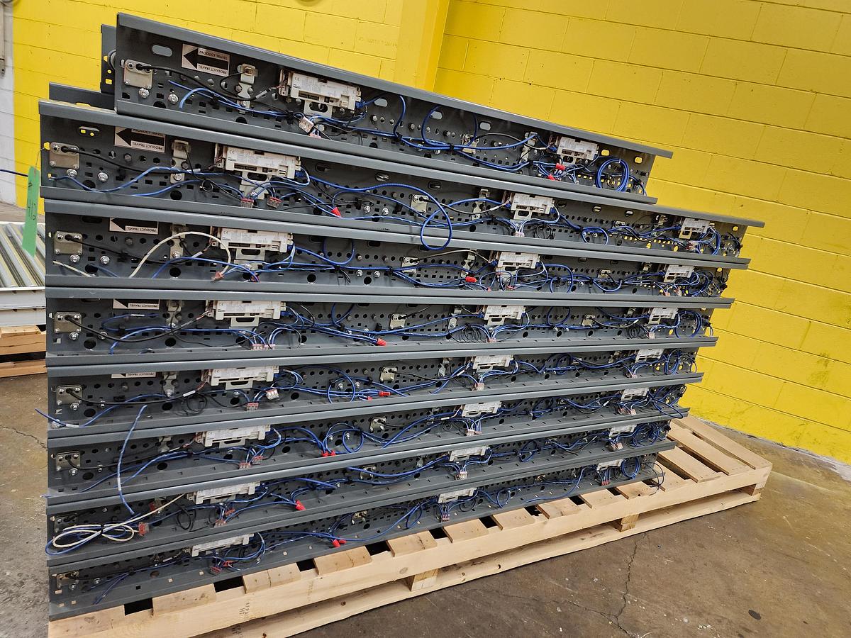 Used Intelligrated MDR Zero Pressure Accumulation Belted Zone Conveyor 22" x 57'6" (#412C)